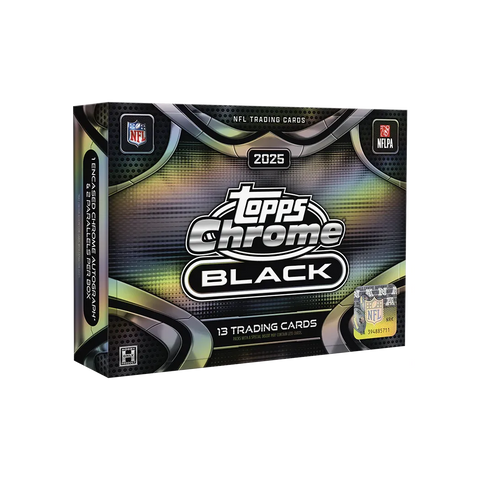 Topps: 2025 Chrome Black Football Hobby Box