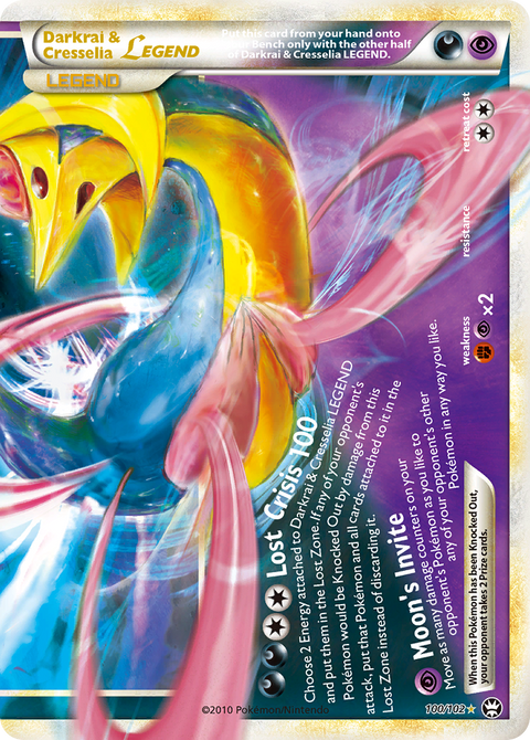 Darkrai & Cresselia LEGEND - 100/102