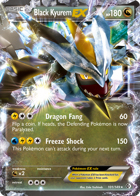 Black Kyurem EX - 101/149