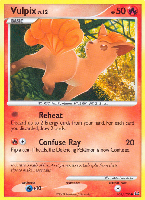 Vulpix - 102/127