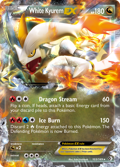 White Kyurem EX - 103/149