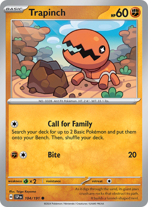 Trapinch - 104/191