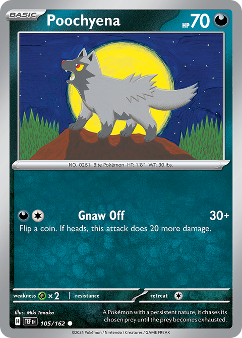 Poochyena - 105/162
