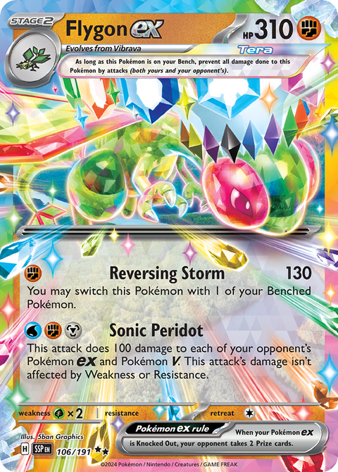Flygon EX - 106/191