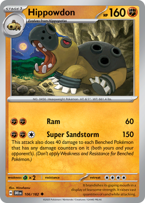 Hippowdon - 106/182