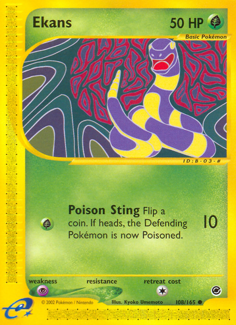 Ekans - 108/165