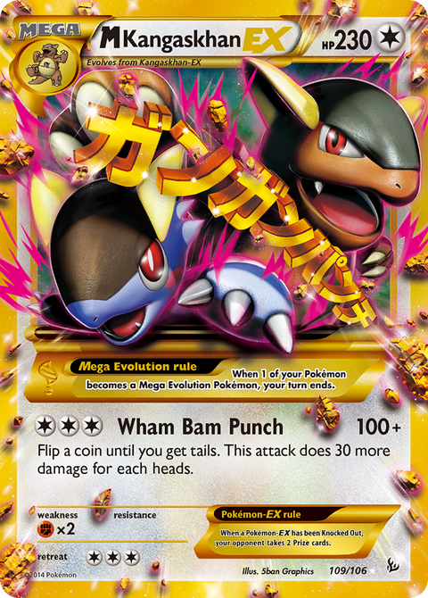 M Kangaskhan EX - 109/106