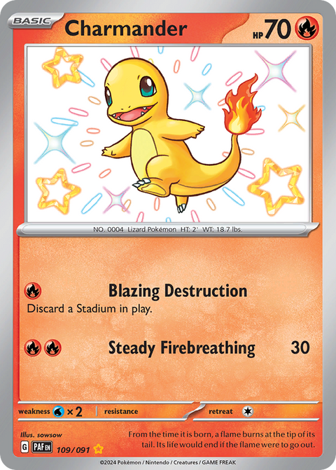 Charmander - 109/091