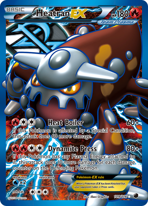 Heatran EX - 109/116