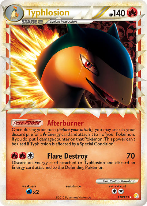 Typhlosion - 110/123