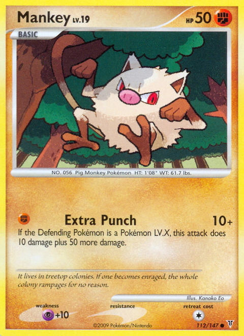 Mankey - 112/147