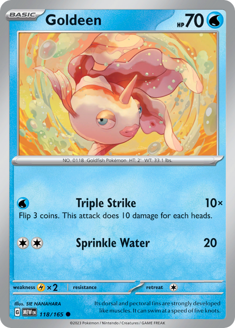 Goldeen - 118/165
