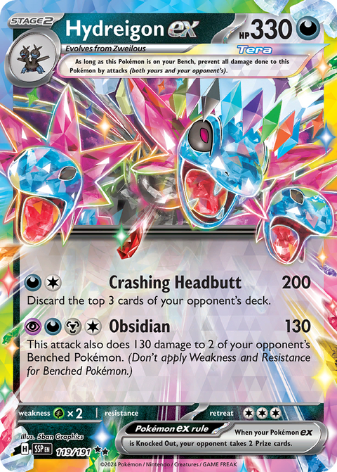 Hydreigon EX - 119/191