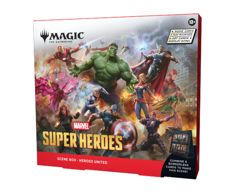 Magic: The Gathering: Marvel Super Heroes - Heroes United Scene Box