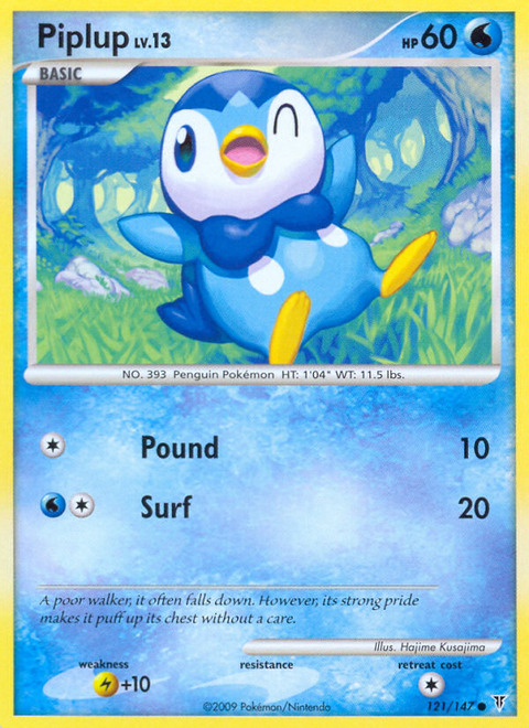 Piplup - 121/147