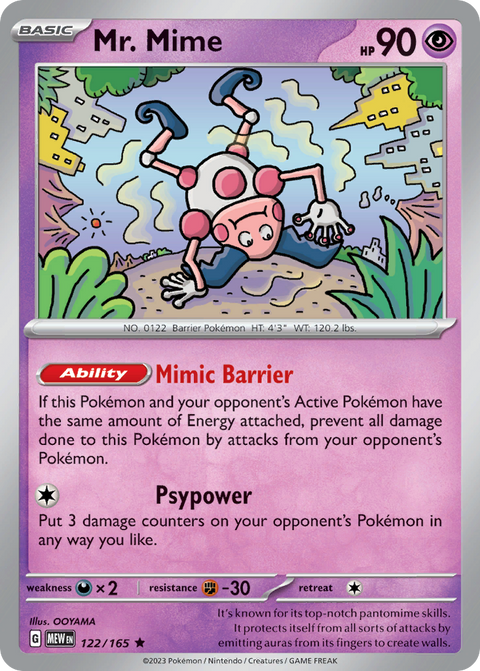 Mr. Mime - 122/165