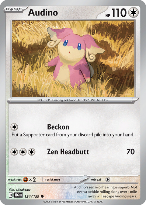 Audino - 124/159