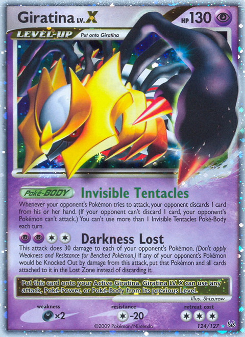Giratina LV.X - 124/127