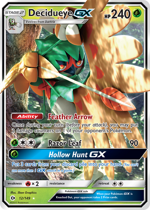 Decidueye GX - 12/149