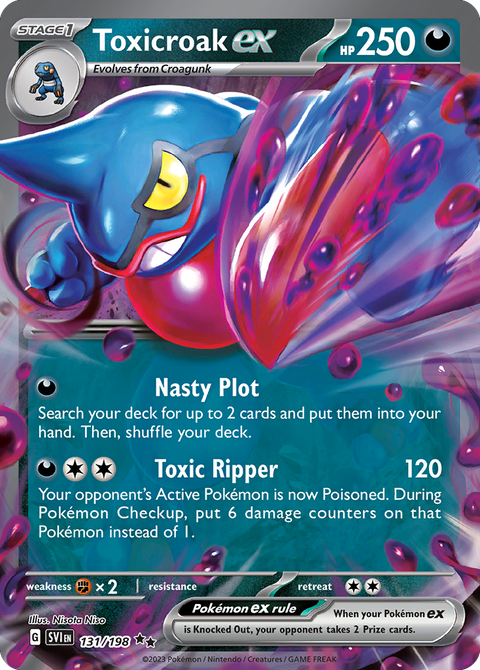 Toxicroak EX - 131/198