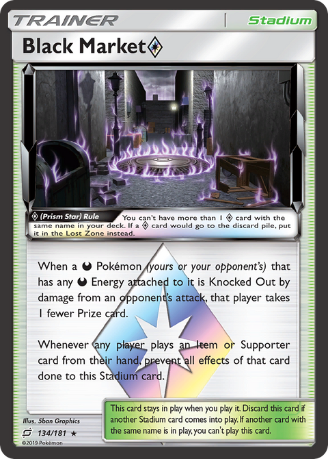 Black Market Prism Star - 134/181