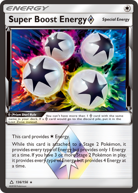 Super Boost Energy Prism Star - 136/156