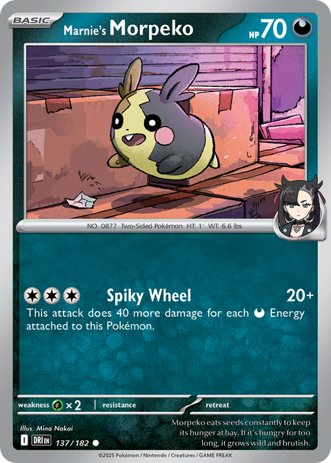 Marnie's Morpeko - 137/182