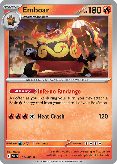 Emboar - 013/086