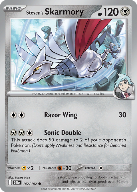 Steven's Skarmory - 142/182