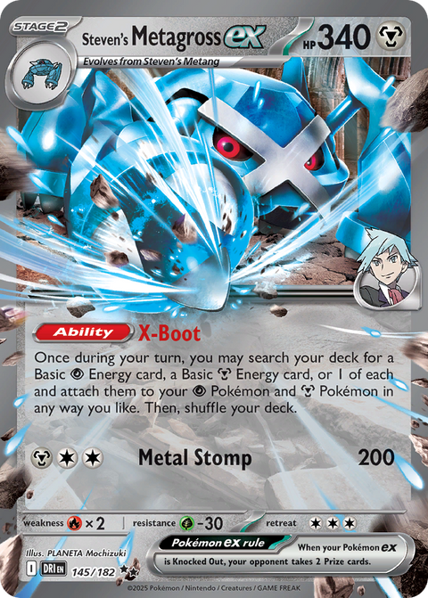 Steven's Metagross EX - 145/182