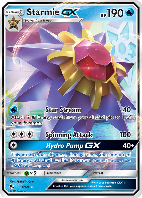 Starmie GX - 14/68