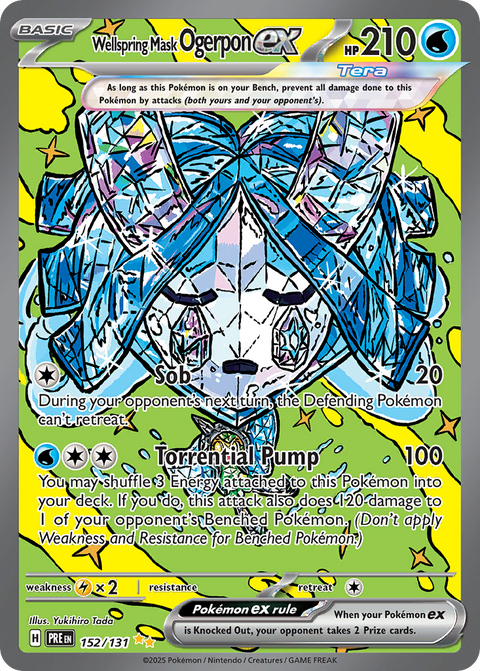 Wellspring Mask Ogerpon EX - 152/131
