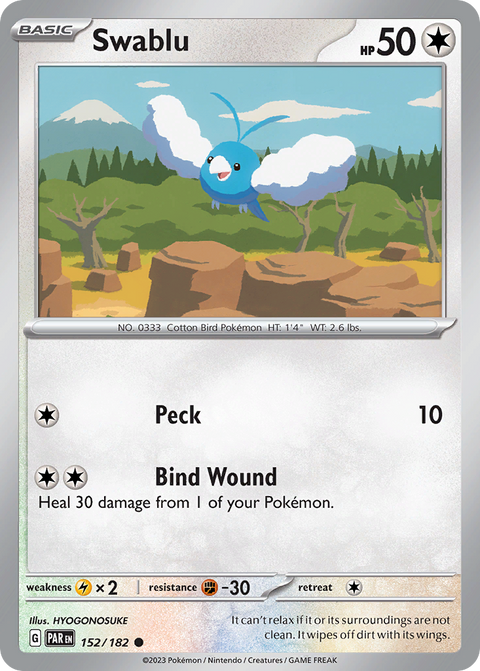 Swablu - 152/182