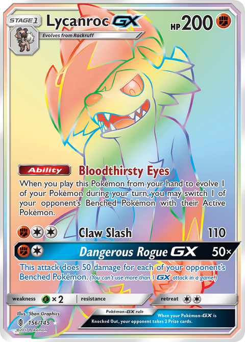 Lycanroc GX - 156/145