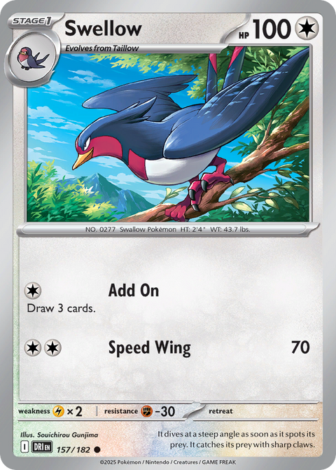 Swellow - 157/182