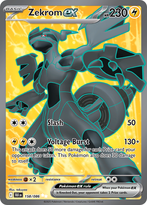 Zekrom EX - 158/086