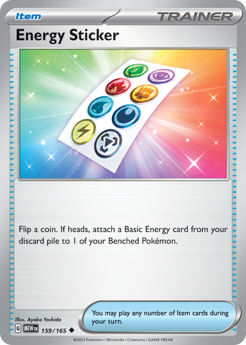 Energy Sticker - 159/165