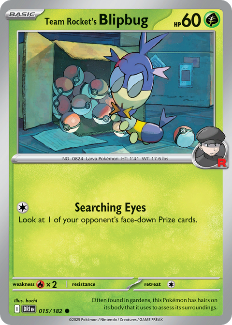 Team Rocket's Blipbug - 015/182