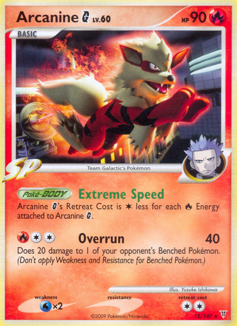 Arcanine G - 15/147