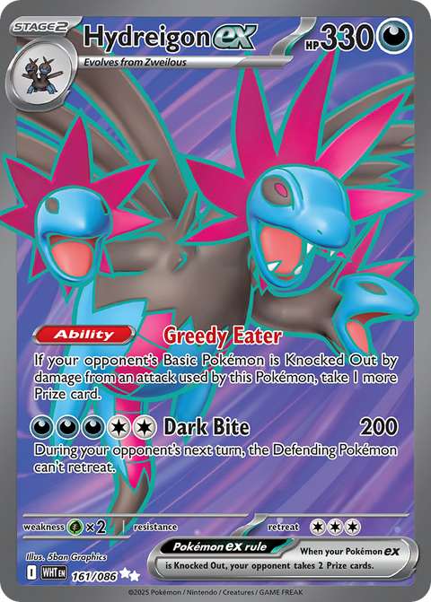 Hydreigon EX - 161/086