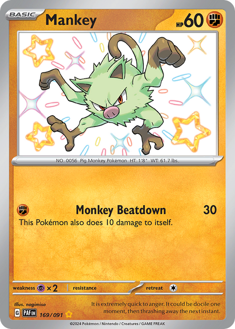 Mankey - 169/091