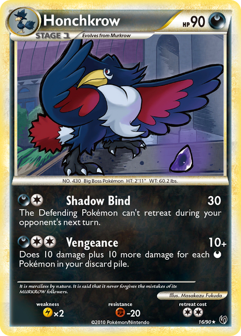 Honchkrow - 16/90