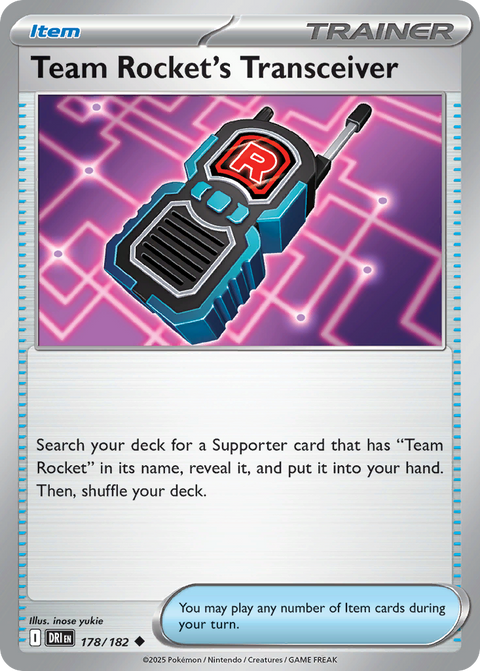Team Rocket's Transceiver - 178/182