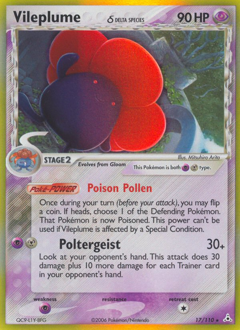 Vileplume δ - 17/110