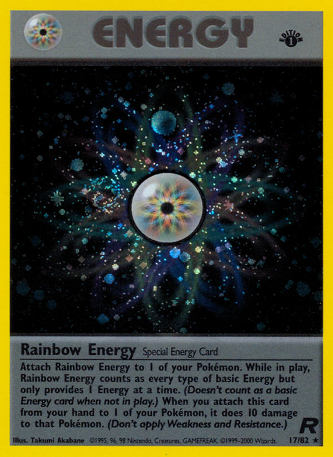 Rainbow Energy - 17/82 (1st Edition)