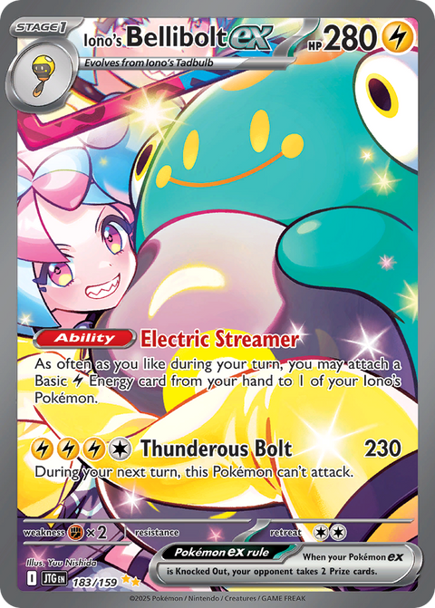 Iono's Bellibolt EX - 183/159