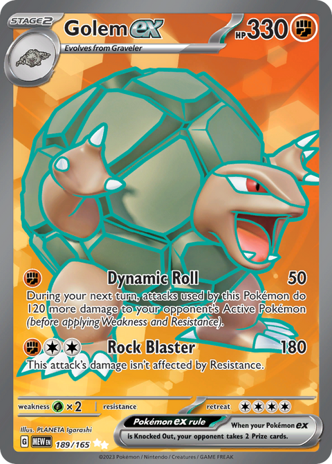 Golem EX - 189/165