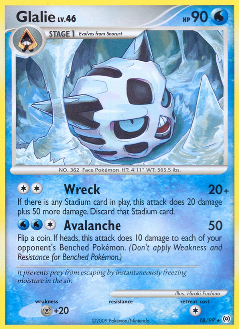 Glalie - 18/99