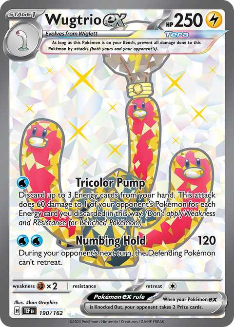 Wugtrio EX - 190/162