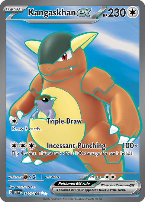 Kangaskhan EX - 190/165